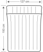 4 - Materasso gonfiabile Intex 67999 campeggio 127 x 193 x 24 cm Airbed Camping