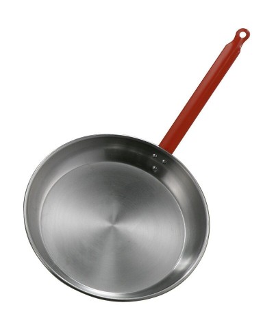 2 - Padella Piana Ferro Spazzolato La Ideal Gargima cm 32