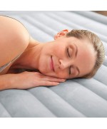 5 - Materasso gonfiabile matrimoniale Intex 64414ND con pompa Airbed Dura-Beam Comfort-Plush Elevated