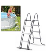 1 - Scaletta Intex H 91  107 cm 28075 piscina Frame 58969