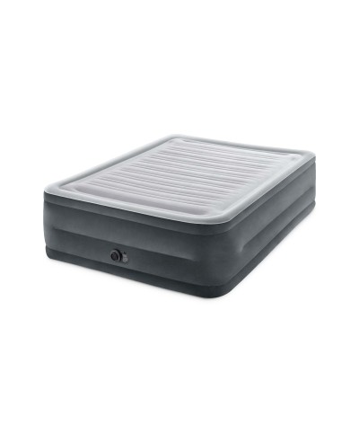 2 - Materasso gonfiabile Matrimoniale Intex 64418ND con pompa Airbed Dura-Beam Comfort-Plush High-Rise