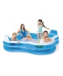 1 - Piscina 4 sedili gonfiabile intex 56475