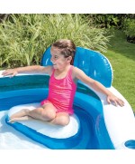 5 - Piscina 4 sedili gonfiabile intex 56475