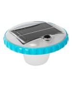 1 - Luce lampada solare Intex LED 3 colori galleggiante 28695