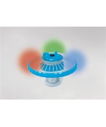 3 - Luce lampada solare Intex LED 3 colori galleggiante 28695