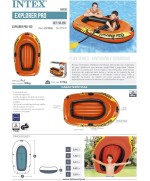 4 - Canotto Gonfiabile Intex 58355 Explorer Pro 100 160 x 94 x 29 cm