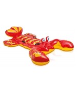 1 - Gonfiabile cavalcabile aragosta Intex 57528 materassino