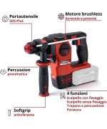 3 - Einhell Herocco 18 Li Solo tassellatore a batteria 4513900