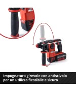 4 - Einhell Herocco 18 Li Solo tassellatore a batteria 4513900