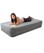 2 - Materasso gonfiabile Intex 67766ND singolo con pompa Airbed Dura-Beam Comfort-Plush Mid-Rise