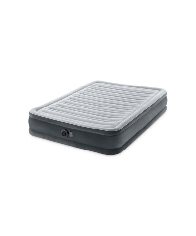 2 - Materasso gonfiabile Intex 67768ND piazza e mezza con pompa Airbed Dura-Beam Comfort-Plush Mid-Rise