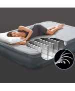 5 - Materasso gonfiabile Intex 67768ND piazza e mezza con pompa Airbed Dura-Beam Comfort-Plush Mid-Rise
