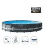2 - Piscina Ultra XTR Frame rotonda cm 610 x 122 Intex 26334 pompa a sabbia