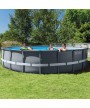 3 - Piscina Ultra XTR Frame rotonda cm 610 x 122 Intex 26334 pompa a sabbia