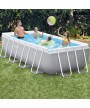 2 - Piscina fuori terra rettangolare Intex 26788 prisma cm 400 x 200 pompa NEW