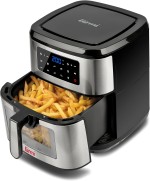 1 - Girmi friggitrice ad aria calda FG89 9 lt doppia resistenza luce 2100 W