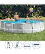 1 - Piscina fuori terra rotonda Intex 26724 Prisma nuova