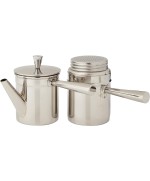 4 - Caffettiera napoletana Acciaio Inox 6 tazze Ilsa