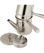 5 - Caffettiera napoletana Acciaio Inox 6 tazze Ilsa
