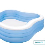 5 - Piscina gonfiabile quadrata Intex 57495