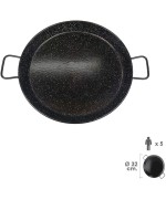 3 - GARCIMA La Ideal Paella Valenciana in ferro smaltato Paellera 32 cm
