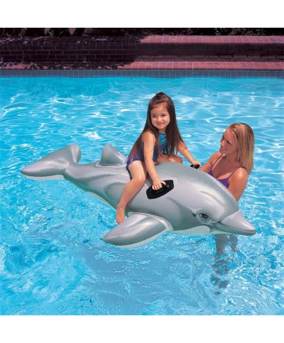 1 - Gonfiabile cavalcabile Delfino Intex 58535
