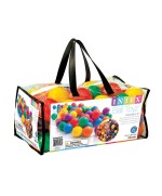 1 - Set 100 palline colorate Intex 496002 6.5 cm Abs