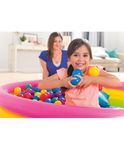 2 - Set 100 palline colorate Intex 496002 6.5 cm Abs