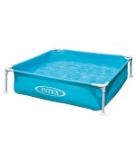 2 - Piscina quadrata fuori terra mini Frame Intex 57173 Azzurro
