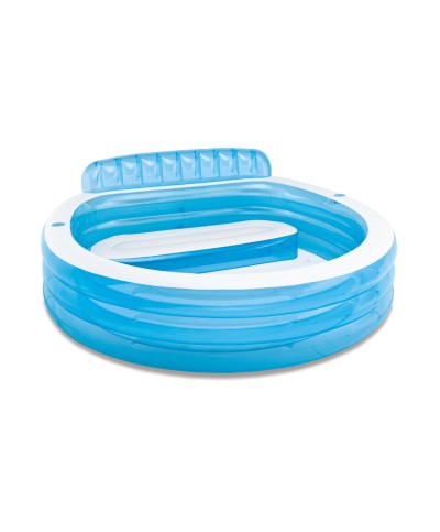 1 - Piscina gonfiabile con poltrona Intex 57190