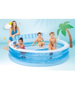 2 - Piscina gonfiabile con poltrona Intex 57190