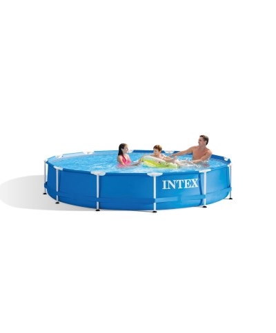 1 - Piscina Frame rotonda 28212NP Intex