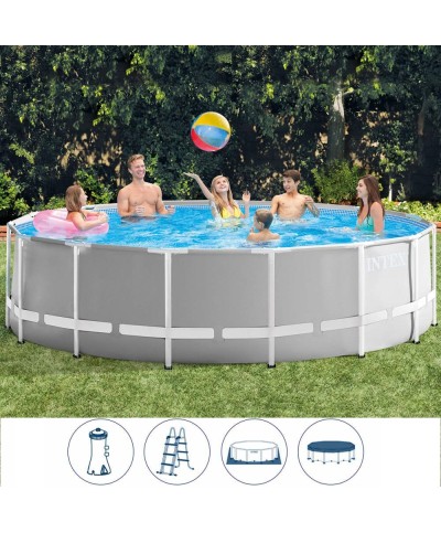 1 - Piscina fuori terra Rotonda 26736 Prisma Intex 26726