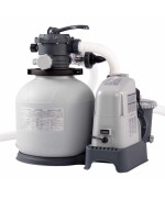 4 - Piscina Ultra XTR Frame rettangolare Intex 26368 pompa combo cm 732 x 366 x 132