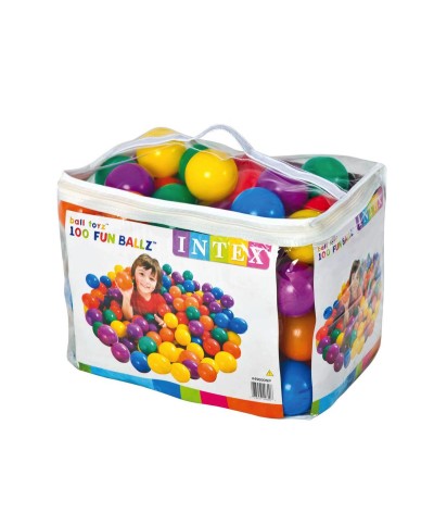 1 - Set 100 palline colorate Intex 49600 Abs