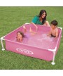 1 - Piscina quadrata fuori terra mini Frame Intex 57172 NP Rosa