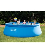 3 - Piscina easy 26168 tonda 457 x 122 cm pompa + filtro + scaletta Intex