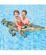 1 - Materassino gonfiabile galleggiante coccodrillo Intex 57551