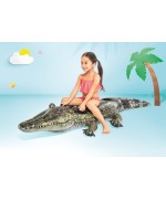4 - Materassino gonfiabile galleggiante coccodrillo Intex 57551