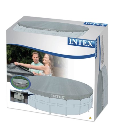 2 - Telo di copertura Intex 28040 Copripiscina rotonda cm 488