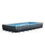 3 - Piscina fuori terra Ultra frame XTR 26374 Intex 975 x 488 x 132 cm pompa sabbia