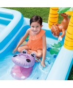 4 - Piscina play center Jungle Giungla 57161 Intex scivolo bambini gonfiabile