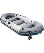1 - Canotto gonfiabile Intex 68376 gommone Mariner 4 persone con remi pompa