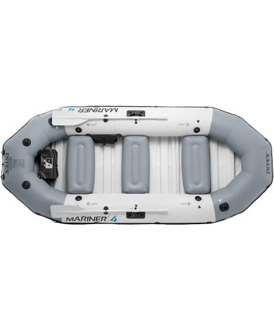 2 - Canotto gonfiabile Intex 68376 gommone Mariner 4 persone con remi pompa