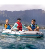 3 - Canotto gonfiabile Intex 68376 gommone Mariner 4 persone con remi pompa