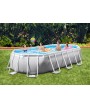 2 - Piscina fuori terra ovale Intex 26796 prisma cm 503 x 274 x 122 cm pompa