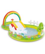 1 - Piscina play center Garden 57154 Intex giardino