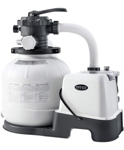 1 - Pompa a sabbia combo Intex 26676 clorinatore 6000 L/h