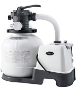 1 - Pompa a sabbia combo Intex 26676 clorinatore 6000 L/h