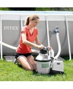 3 - Pompa a sabbia combo Intex 26676 clorinatore 6000 L/h